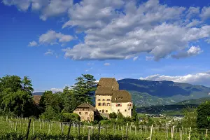 Italy Tourist Attractions Prints: Englar Castle in Eppan an der WeinstraBe