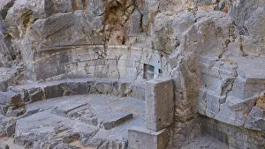Archeological Site Excavation Prints: At the entrance to the Acropolis