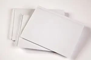 Office Supply Prints: Envelopes, white, front side
