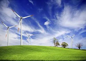 Deserted Windmill Prints: Environment
