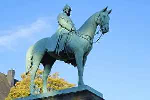 Equestrian Statue Prints: Equestrian statue of William the Great