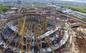 Sport Prints: Equipment for the Construction of a Stadium - Print
