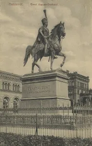 Ernst August Monument Print, Hanover