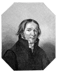 Historical Figures In Literature Prints: Ernst Moritz Arndt, after a portrait from 1817