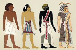 North African Heritage Images Prints: Ethnic groups in ancient Egypt