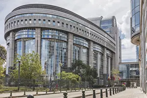 Prints of European Parliament - Paul-Henry Spaak building Luxembourg Prints: European Parliament - Paul-Henry Spaak Building Print