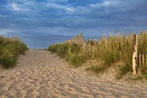 Plage De Kerhillio Photos Prints: Evening atmosphere on the beach