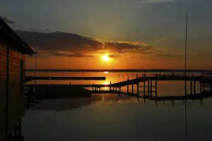 Lake Dummer Sunset Prints: Evening at Lake Dummer, sunset