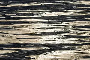 Evening Sky Reflection Prints: Evening sky and sun reflected on the surface of the sea