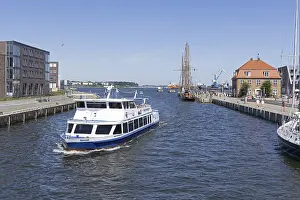 Northern Germany Travel Photography Prints: Excursion ship, tree house, Old Harbour