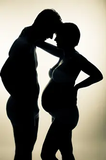 Pregnancy Announcement Prints: Expectant parents