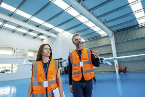 Aviation Engineers Prints: Experienced aviation engineers