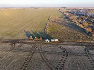 Deserted Farmland Photography Prints: Export of fertilizer to the fields
