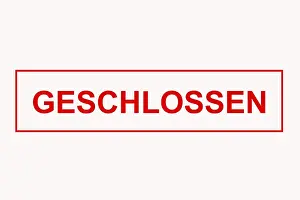 German Symbolic Picture Prints: Exposed sign with the note closed
