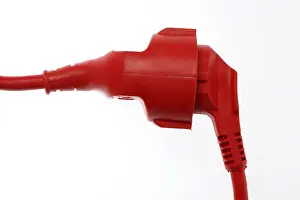 Electricity Tariff Prints: Extension cord, connection of plug and socket