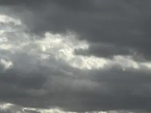 Cloudy Sky Landscapes Prints: Extensive field of stratocumulus clouds