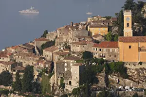 Provence Travel Images Prints: Eze, view of the Mediterranean