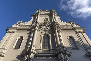 Baroque Style Churches In Europe Prints: Facade of the Heilig-Geist-Kirche