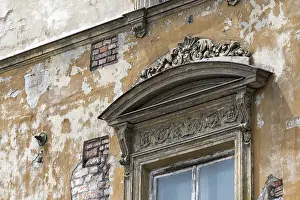 Framed Print : Facade Print in Krakow, Poland Framed Print : Facade Print in Krakow, Poland