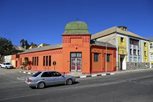 Luderitz Historic Building Prints: Facade of the former reading hall