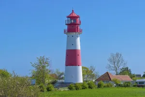 German Landscapes Prints: Falshoeft lighthouse, navigation
