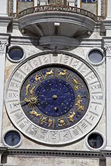 Tourist Attraction Europe Prints: The famous St Mark's Square in Venice
