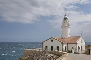 Far De Capdepera Lighthouse Prints: Far de Capdepera lighthouse, cliffs