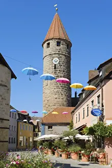 Southern Germany Defence Wall Prints: Farberturm also called Pulverturm