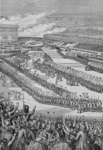 Champ De Mars Paris Prints: The Feast of the Confederation