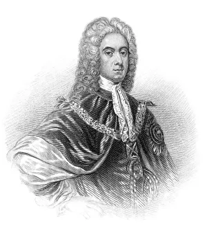 Scottish Nobleman Portrait Prints: Feldmarschall John Campbell, 2