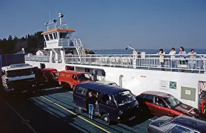 County Clare Ireland Prints: Ferry to Tarbert, Killimer, County Clare