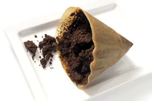 Indoor Still Life Prints: Filter paper with coffee grounds