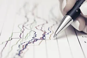Financial Graph Analysis Prints: Financial graphs analysis