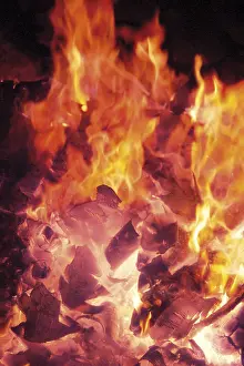 Open Fire Pit Prints: Fire