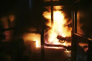 Industrial Plant Prints: Fire and flames