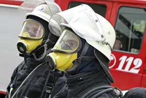 Protective Face Mask Prints: Firefighters