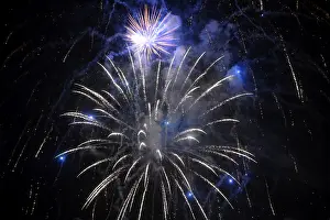 Nighttime Pyrotechnics Prints: Fireworks