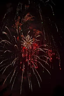 Fireworks At Night Prints: Fireworks
