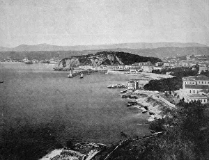 Historical Photographs Europe Prints: One of the first autotypes of Nice