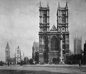 Westminster Cathedral London Prints: One of the first autotypes of Westminster Cathedral