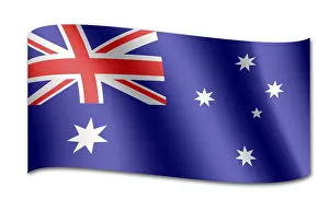 Symbolic State Flags Prints: Flag of Australia