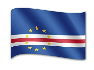 African National Flags Prints: Flag of Cape Verde