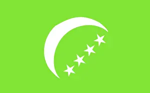East Africa Flags Prints: Flag of Comoros