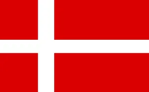 National Colors Denmark Prints: Flag of Denmark