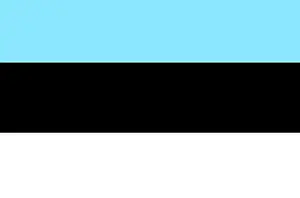 European National Emblem Prints: Flag of Estonia
