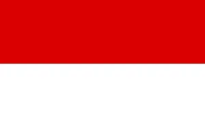 Indonesian Flag Prints: Flag of Indonesia