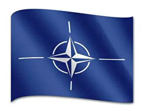 Computer Graphic Flag Prints: Flag of the NATO