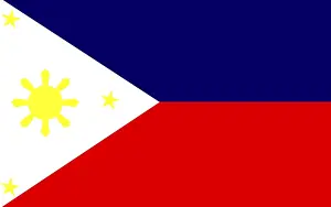 Print of the Flag of Philippines