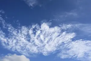 Cirrocumulus Clouds Prints: Fleecy clouds (Cirrocumulus)