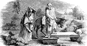 New Testament Images Prints: The flight into Egypt, chapter 2